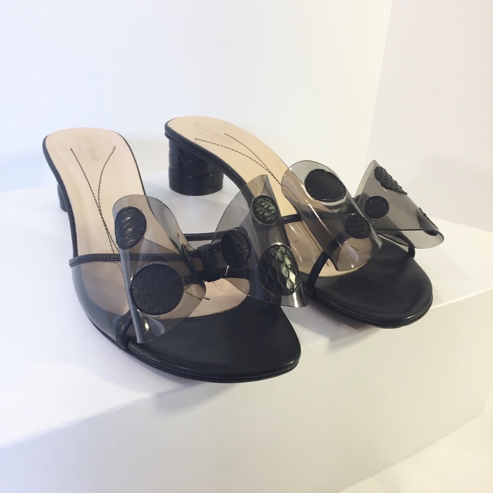 KATE SPADE Italy Open Toe Block Heels SZ 9